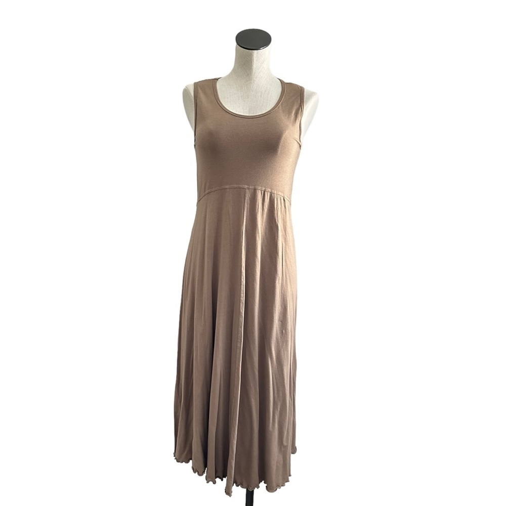 Kleea Tank Slip Dress Kleen Rattan Neutral Taupe Travel XS NWT